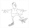 Cartoon: Relax (small) by helmutk tagged gymnastik