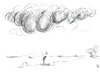 Cartoon: The cloudy Truth (small) by helmutk tagged nature