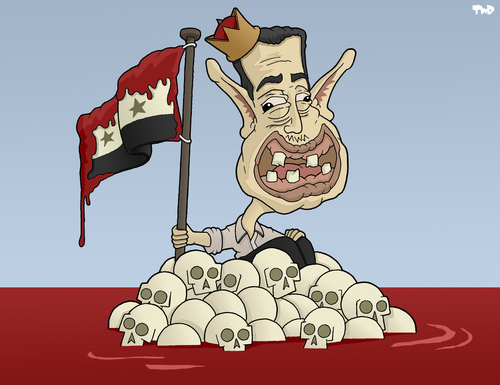 The mad king of Syria..