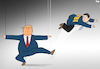 Cartoon: Trump Fires FBI Director (small) by Tjeerd Royaards tagged fbi trump james comey