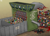 Cartoon: War machine (small) by Tjeerd Royaards tagged victims,gaza,israel,palestine,idf