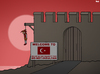 Cartoon: Welcome to Turkey (small) by Tjeerd Royaards tagged insult,turkey,erdogan,humor