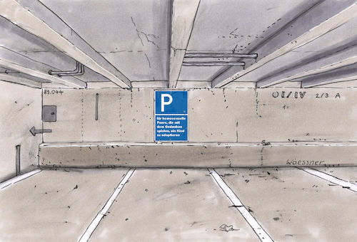 Parkplatz für