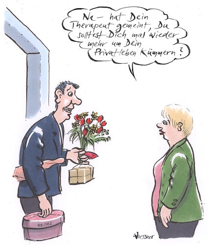 Cartoon: Privatleben (medium) by woessner tagged woessner,cartoons,karikaturenm,blumen,theaterkarten,kinokarten,ausgehen,einladung,paartherapie,ehetherapie,sekt,champagner,partner,lebenspartner,lebensabschnittspartner,stimmung,privatleben,therapie,geschenke,beziehung,bestechung,ehe,liebe,partnerschaft,therapeut,psychiater,psychotherapeut,psychologe,psychologie,psychotherapie,psychoanalyse,behandlung,seele,seelenklempner,woessner,cartoons,karikaturenm,blumen,theaterkarten,kinokarten,ausgehen,einladung,paartherapie,ehetherapie,sekt,champagner,partner,lebenspartner,lebensabschnittspartner,stimmung,privatleben,therapie,geschenke,beziehung,bestechung,ehe,liebe,partnerschaft,therapeut,psychiater,psychotherapeut,psychologe,psychologie,psychotherapie,psychoanalyse,behandlung,seele,seelenklempner