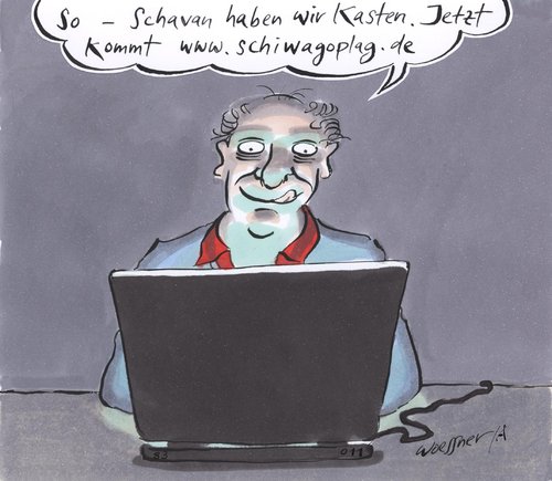 Cartoon: schiwago (medium) by woessner tagged schavan,plagiat,doktorarbeit,akademischer,titel,fälschung,absicht,schiwago,internet,www,schavan,plagiat,doktorarbeit,akademischer,titel,fälschung,absicht,schiwago,internet,www