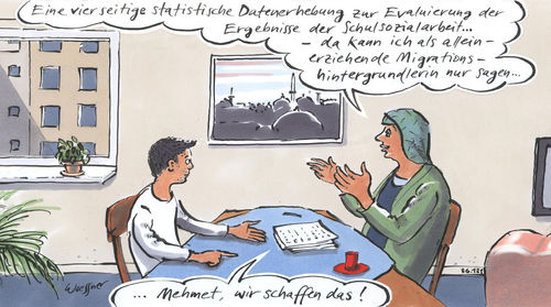 Cartoon: Statistik (medium) by woessner tagged freimut,woessner,karikaturen,cartoons,fragebogen,kompliziert,behörde,bürokratie,wir,schaffen,das,merkel,zuzug,ausländerproblematik,flucht,vertreibung,kampf,alleinerziehend,islam,ethnie,religion,säkular,schulsozialarbeit,migrationshintergrund,schulsozialarbeiter,evaluierung,kontrolle,ausländer,türken,migration,asylanten,armutsflüchtlinge,flüchtlinge,sprache,überforderung,statistik,freimut,woessner,karikaturen,cartoons,fragebogen,kompliziert,behörde,bürokratie,wir,schaffen,das,merkel,zuzug,ausländerproblematik,flucht,vertreibung,kampf,alleinerziehend,islam,ethnie,religion,säkular,schulsozialarbeit,migrationshintergrund,schulsozialarbeiter,evaluierung,kontrolle,ausländer,türken,migration,asylanten,armutsflüchtlinge,flüchtlinge,sprache,überforderung,statistik