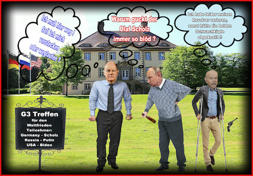 Cartoon: Kanzler und König Olaf Scholz (medium) by RKaiser tagged olaf,scholz,kanzler,politiker,deutschland,reichstag,bundesregierung,minister