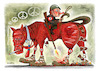 Cartoon: Red horse (small) by kusto tagged war,russia,ukraine,putin,lavrov