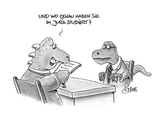 Cartoon: Jura Studium (medium) by MosesCartoons tagged studium,bewerbung,bewerbungsgespräch,vorstellungsgespräch,job,jobsuche,dino,dinos,dinosaurier,jura,jurist,paläontologie,paläontologe,vorzeit,arbeit,arbeitsplatz,chef,angestellter,studieren,mosescartoons,studium,bewerbung,bewerbungsgespräch,vorstellungsgespräch,job,jobsuche,dino,dinos,dinosaurier,jura,jurist,paläontologie,paläontologe,vorzeit,arbeit,arbeitsplatz,chef,angestellter,studieren,mosescartoons