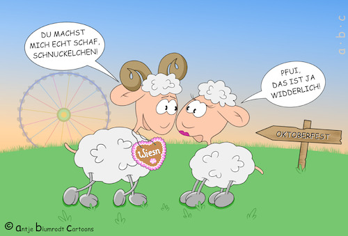 Cartoon: Auf der Wiesn. Teil 2 (medium) by a-b-c tagged oktoberfest,wiesn,schaf,trachten,lederhose,dirndl,sexismus,anmache,prügelei,bier,fahrgeschäfte,buden,schausteller,wasen,feminismus,dekollete,saufen,party,volksfest,grillhähnchen,theresienwiese,schweinshaxe,oberweite,maß,prominente,skandal,oktoberfest,wiesn,schaf,trachten,lederhose,dirndl,sexismus,anmache,prügelei,bier,fahrgeschäfte,buden,schausteller,wasen,feminismus,dekollete,saufen,party,volksfest,grillhähnchen,theresienwiese,schweinshaxe,oberweite,maß,prominente,skandal