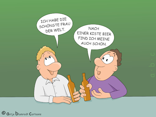 Cartoon: Feierabend-Flüssigbrot (medium) by a-b-c tagged bier,männer,biertheke,männergespräch,feierabend,ehe,ehefrau,ehemann,spruch,bierkiste,bar,geschlecht,bier,männer,biertheke,männergespräch,feierabend,ehe,ehefrau,ehemann,spruch,bierkiste,bar,geschlecht