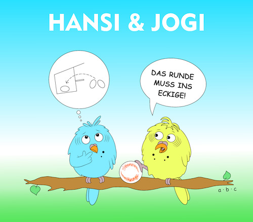 Hansi und Jogi - das Runde