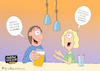 Cartoon: Bier (small) by a-b-c tagged alkohol,bar,betrunken,bier,ehe,feier,frauen,himmelfahrt,maß,maßen,männer,männertag,party,vatertag