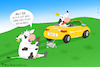 Cartoon: Typisch Audi! (small) by a-b-c tagged audi,auto,kuh,kühe,horch,ringe,technik,motor,motorsport,wortwitz