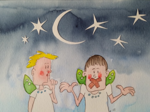 Cartoon: Stille Nacht (medium) by Bubi007 tagged fest