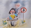 Cartoon: Krankentransport Schein (small) by Bubi007 tagged gesundheit