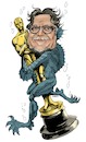 Cartoon: Guillermo del Toro (small) by JAMEScartoons tagged guillermo,del,toro,oscar