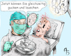Cartoon: Plastische Chirurgie für einen S (small) by Back tagged schönheits,klinik,patient,doktor,medizin,arzt,plastische,chirurgie
