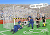 Cartoon: VAR (small) by Back tagged fußball,var,soccer,fifa,football,qatar,worldcup,wm