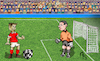 Cartoon: Wooden player (small) by Back tagged sport,soccer,football