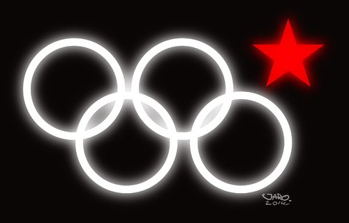 Cartoon: SOCHI 2014 (medium) by JARO tagged olympic,russia
