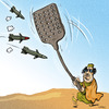 Cartoon: Odyssey Dawn (small) by JARO tagged gaddafi,kadafi,war,lebanon,odyssey,dawn