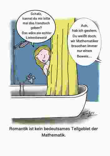 Cartoon: Mathe und Romantik (medium) by Braesig tagged math2022