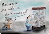 Cartoon: Am Bücherschrank (small) by TomPauLeser tagged am,bücherschrank,durcheinander,bücher,buchschrank