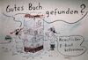 Cartoon: Am Bücherschrank (small) by TomPauL tagged am,bücherschrank,newsletter,buchschrank,handy,email,buch