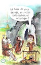 Cartoon: An den Haaren herbeigezogen (small) by TomPauLeser tagged steinzeit,kalbsschnitzel,schnitzel,prähistorisch,neandertaler,vulkan,höhle,feuerstelle,feuer