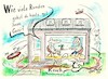 Cartoon: Gassi modern (small) by TomPauLeser tagged gassi,gehen,hunde,hund,katze,auslauf,drohne,drohnen