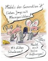 Cartoon: Mäuse Hype Generation Z (small) by TomPauLeser tagged generation,mäuse,mausgesicht,rattengesicht,lieben,hype