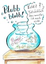 Cartoon: Tatsächlich (small) by TomPauLeser tagged tatsächlich,echt,tatsache,blubb,wahrhaftig,fische,aquarium,versteck,verstecken,luftblasen,algen,goldfische,clownsfisch