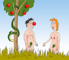 Cartoon: Adam Eve (small) by Tarasenko  Valeri tagged paradise,apple,focus,adam,eve