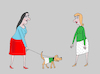 Cartoon: Fashion (small) by Tarasenko  Valeri tagged fashion,place,dog,walk
