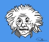 Cartoon: Albert Einstein (small) by sally cartoonist tagged albert,einstein