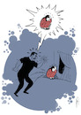 Cartoon: Violence (small) by sally cartoonist tagged violence gewalt