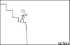Cartoon: Treppe 3... (small) by Stümper tagged treppe