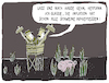 Cartoon: Männer auf Sparschweinjagd (small) by ALIS BRINK tagged jagd,inflation,sparschwein