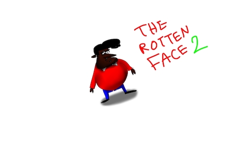 Cartoon: The rotten face 2 (medium) by sal tagged cartoon,comic,the,rotten,face,story