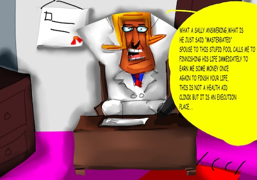 Cartoon: DR SMILE FARTOV (medium) by sal tagged cartoon
