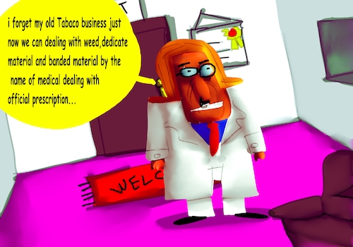 Cartoon: DR SMILE FARTOV (medium) by sal tagged cartoon
