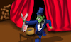 Cartoon: mr frogy and the magician (small) by sal tagged cartoon