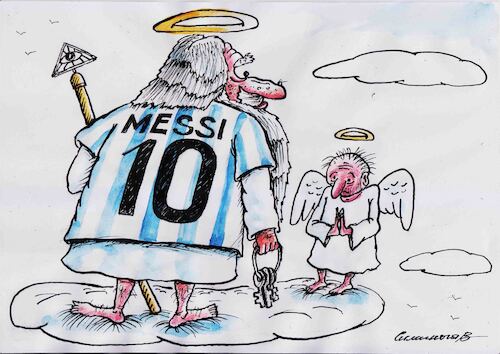 Cartoon: star (medium) by Siminoga Vadim tagged sports,football,health,glory,mood