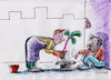 Cartoon: Landung (small) by Siminoga Vadim tagged freizeit,unterhaltung,zuhause,familie,gemüsegarten,bar,hobby