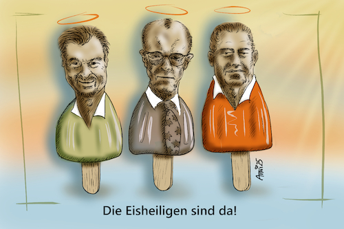 Die Eisheiligen sind da Die Eisheiligen sind da