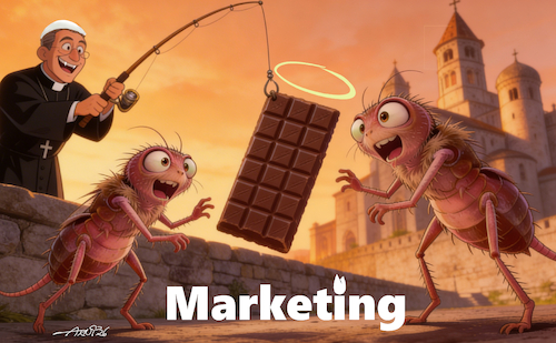 Cartoon: Flohlocket! (medium) by Arni tagged chocolate,schokolade,kirche,pfarrer,pfaffe,religion,angel,angeln,kirchen,füllen,voll,leer,floh,flöhe,kinder,jungen,mädchen,volk,bevölkerung,glaube,evangelisch,katholisch,islam,verlockung,locken,methode,chocolate,schokolade,kirche,pfarrer,pfaffe,religion,angel,angeln,kirchen,füllen,voll,leer,floh,flöhe,kinder,jungen,mädchen,volk,bevölkerung,glaube,evangelisch,katholisch,islam,verlockung,locken,methode