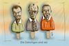 Cartoon: Die Eisheiligen sind da (small) by Arni tagged friedrich,merz,marcus,söder,klingbeil,spd,cdu,csu,kanzler,regierung,minister,vorsitzende,deutschland,papst,franziskus,tod,tot,konklave,rom,religion,katholisch,katholizismus,wahl,land,eis,am,stiel,heilig,eisheilige,berlin