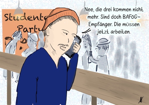 Cartoon: Ohne Titel (medium) by Gabi Horvath tagged bafög,keine,erhöhung,bär,studenten,studium,jobben,privilegiert,cdu,csu,spd,bafög,keine,erhöhung,bär,studenten,studium,jobben,privilegiert,cdu,csu,spd