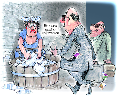 Cartoon: Deutsche Bank (medium) by Ritter-Cartoons tagged deutsche,bank,presse,karikaturen,von,berthold,ritter,cartoons,deutsche,bank,presse,karikaturen,von,berthold,ritter,cartoons